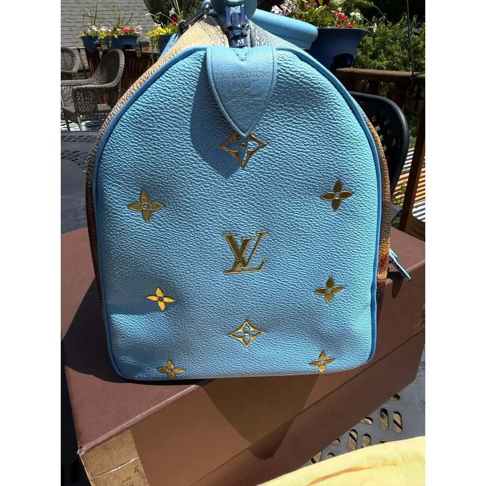Louis Vuitton Speedy 30 Turner Masters Collection by Jeff Koons NWB - Picture 3 of 16